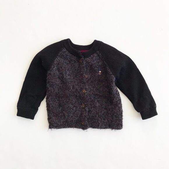 Marks & Spencer lined jacket/sweater VGUC 12-18m - Picture 1 of 4